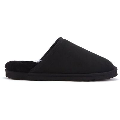 Australia Luxe Mool Herren-Hausschuhe, schwarz Schwarz EU41 Australia Luxe Mool Herren-Hausschuhe, schwarz Schwarz EU41