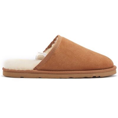 Australia Luxe Mool Herren-Hausschuhe in Kastanienbraun Braun EU41 Australia Luxe Mool Herren-Hausschuhe in Kastanienbraun Braun EU41