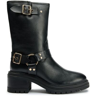 Sole Grunge Biker-Stiefel Schwarz EU 38 / UK 5 Sole Grunge Biker-Stiefel Schwarz EU 38 / UK 5
