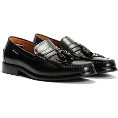 Ben Sherman Buster Leder Herren Schwarze Loafer Schwarz EU 44.5 / UK 10 Ben Sherman Buster Leder Herren Schwarze Loafer Schwarz EU 44.5 / UK 10
