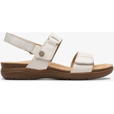 Clarks April Clover Off White Combination Sandalen Weiß 37,5 EU/IT Clarks April Clover Off White Combination Sandalen Weiß 37,5 EU/IT