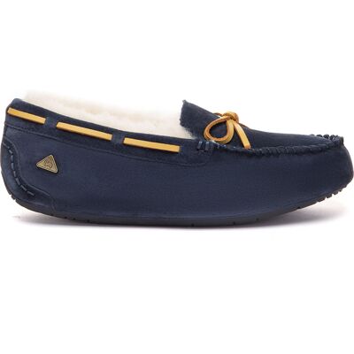 EverAU Australia EVER AU Damen Lederslipper – Crested Marine EU 37 / UK 4 EverAU Australia EVER AU Damen Lederslipper – Crested Marine EU 37 / UK 4