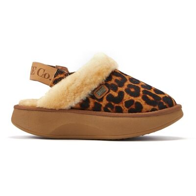 Australia Luxe Peggy Leopard Hausschuhe Braun US 39 Australia Luxe Peggy Leopard Hausschuhe Braun US 39