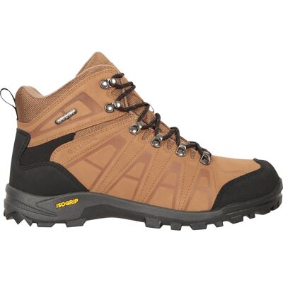 Mountain Warehouse - "Hurricane Extreme" Stiefel für Herren, Leder, IsoGrip (Braun) Braun EU 42 / UK 8 Mountain Warehouse - "Hurricane Extreme" Stiefel für Herren, Leder, IsoGrip (Braun) Braun EU 42 / UK 8