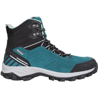 Mountain Warehouse - Wanderstiefel für Damen, Leder, Wasserfest (Dunkles Aquamarin) Blaugrün EU 39/UK 6 Mountain Warehouse - Wanderstiefel für Damen, Leder, Wasserfest (Dunkles Aquamarin) Blaugrün EU 39/UK 6
