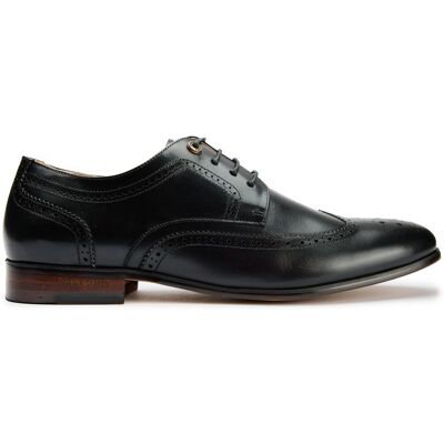 Simon Carter Arne Brogue Schuhe Schwarz EU 42 / UK 8 Simon Carter Arne Brogue Schuhe Schwarz EU 42 / UK 8