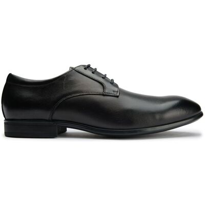 Sole Ldn Wide Fit Derby Schuhe Schwarz EU 42 / UK 8 Sole Ldn Wide Fit Derby Schuhe Schwarz EU 42 / UK 8