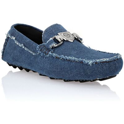 Philipp Plein Mokassin Blau EU40 Philipp Plein Mokassin Blau EU40