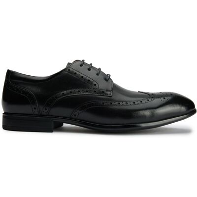 Sole Ldn Wide Fit Brogue Schuhe Schwarz EU 46 / UK 11 Sole Ldn Wide Fit Brogue Schuhe Schwarz EU 46 / UK 11