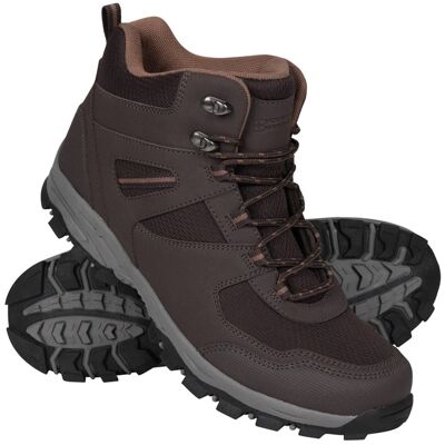 Mountain Warehouse - Herren Wanderstiefel "Mcleod" (Dunkelbraun) Braun EU 40,5 / UK 7 Mountain Warehouse - Herren Wanderstiefel "Mcleod" (Dunkelbraun) Braun EU 40,5 / UK 7