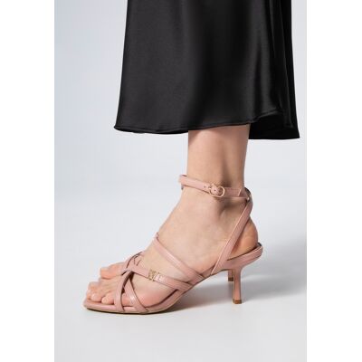 Wittchen Damen-Ledersandalen mit Riemchen und Stilettoabsatz, Altrosa Rosa EU 38 Wittchen Damen-Ledersandalen mit Riemchen und Stilettoabsatz, Altrosa Rosa EU 38