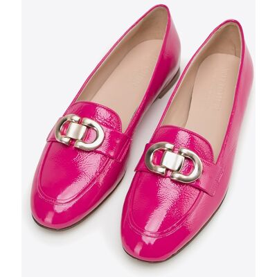 Wittchen Damen-Mokassins aus Lackleder mit Zierschnalle, rosa Rosa EU 38 Wittchen Damen-Mokassins aus Lackleder mit Zierschnalle, rosa Rosa EU 38