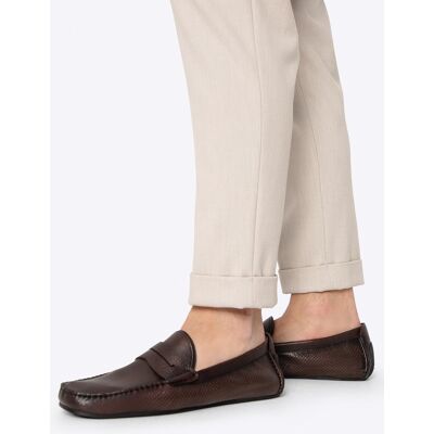 Wittchen Herren-Slipper aus braunem Naturleder Braun EU40 Wittchen Herren-Slipper aus braunem Naturleder Braun EU40