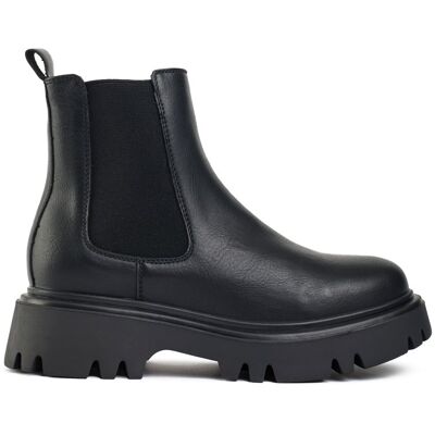 V.gan Vegane Russ Chelsea-Boots Schwarz EU 43 / UK 9 V.gan Vegane Russ Chelsea-Boots Schwarz EU 43 / UK 9