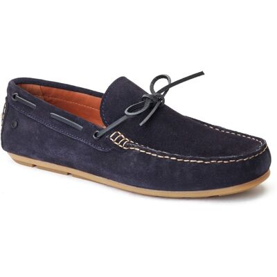 Base London Brooks Leder Herren Navy Standard Slipper Marine EU 39/UK 6 Base London Brooks Leder Herren Navy Standard Slipper Marine EU 39/UK 6