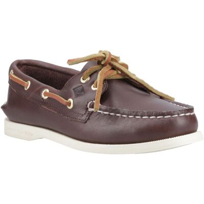 Sperry Authentische 2-Augen-Leder Damen Braune Standard Bootsschuhe Braun EU 36,5 / UK 3,5 Sperry Authentische 2-Augen-Leder Damen Braune Standard Bootsschuhe Braun EU 36,5 / UK 3,5