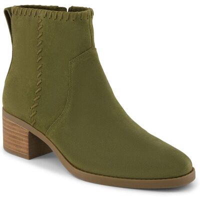 TOMS Delilah Absatz-Suede Damen Khaki Absatz-Stiefeletten Khaki EU 38 / UK 5 TOMS Delilah Absatz-Suede Damen Khaki Absatz-Stiefeletten Khaki EU 38 / UK 5