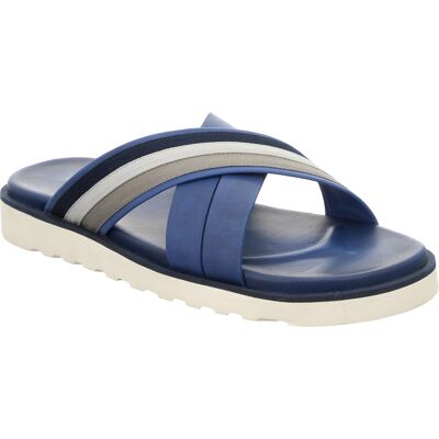 JOSEF SEIBEL Herren Sandale Ian 01 in blau Blau EU46 JOSEF SEIBEL Herren Sandale Ian 01 in blau Blau EU46