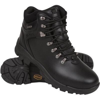 Mountain Warehouse - Herren Wanderstiefel "Latitude II Extreme", Leder (Schwarz) Schwarz EU 40,5 / UK 7 Mountain Warehouse - Herren Wanderstiefel "Latitude II Extreme", Leder (Schwarz) Schwarz EU 40,5 / UK 7