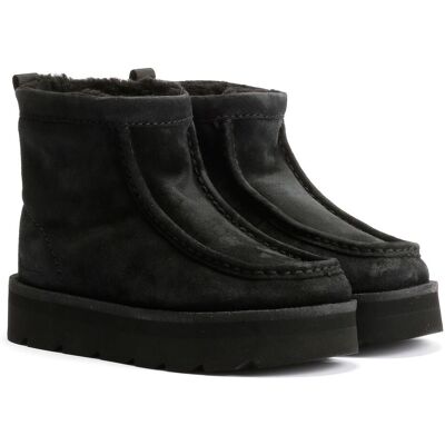 Clarks Originals Meare Rooey Wildleder Damen Schwarz Stiefel Schwarz EU 38 / UK 5 Clarks Originals Meare Rooey Wildleder Damen Schwarz Stiefel Schwarz EU 38 / UK 5