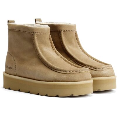 Clarks Originals Meare Rooey Wildleder Damenstiefel in Ahorn Beige EU 38 / UK 5 Clarks Originals Meare Rooey Wildleder Damenstiefel in Ahorn Beige EU 38 / UK 5