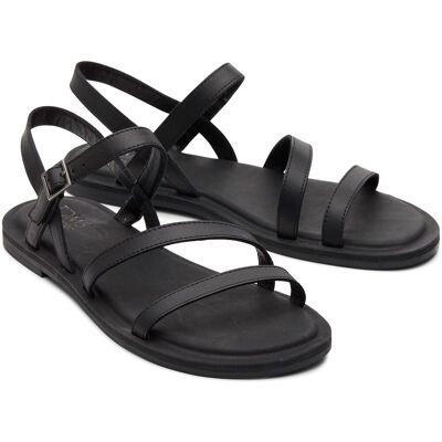 TOMS Kira Leder Herren Schwarz Clogs Schwarz EU 42 / UK 8 TOMS Kira Leder Herren Schwarz Clogs Schwarz EU 42 / UK 8