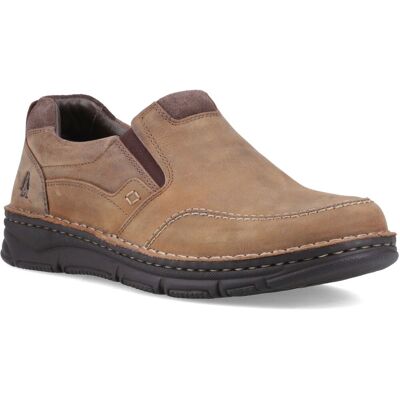 Hush Puppies Franco Slipper aus Leder für Herren in Tan-Farbe Bräunen EU 40,5 / UK 7 Hush Puppies Franco Slipper aus Leder für Herren in Tan-Farbe Bräunen EU 40,5 / UK 7
