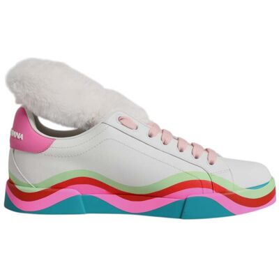 Dolce & Gabbana Mehrfarbige Low-Top Sneakers Schuhe Mehrfarben 36,5 EU/IT Dolce & Gabbana Mehrfarbige Low-Top Sneakers Schuhe Mehrfarben 36,5 EU/IT