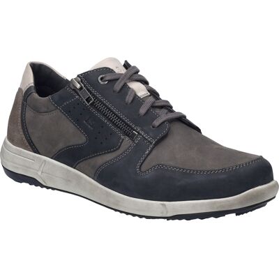 JOSEF SEIBEL Herren Halbschuh Enrico 20 in asphalt-multi Grau US 39 JOSEF SEIBEL Herren Halbschuh Enrico 20 in asphalt-multi Grau US 39