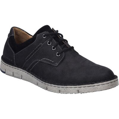 JOSEF SEIBEL Herren Halbschuh Ruben 02 in schwarz Schwarz EU44 JOSEF SEIBEL Herren Halbschuh Ruben 02 in schwarz Schwarz EU44