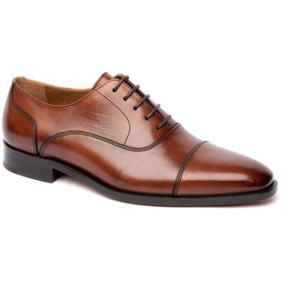 Chapman Moore Chapman & Moore Zehenkappen-Oxford-Lederherrenschuhe in Schokolade Braun EU 44.5 / UK 10 Chapman Moore Chapman & Moore Zehenkappen-Oxford-Lederherrenschuhe in Schokolade Braun EU 44.5 / UK 10