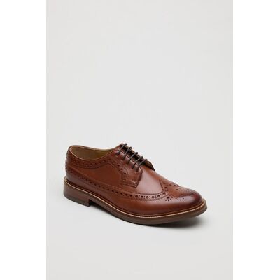 Chapman Moore Chapman & Moore Longwing Brogue Country Leder Herren Schuhe in Beere Braun EU 40,5 / UK 7 Chapman Moore Chapman & Moore Longwing Brogue Country Leder Herren Schuhe in Beere Braun EU 40,5 / UK 7