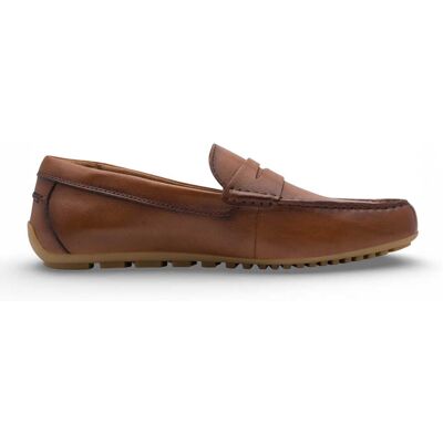 Tamaris Herren-Mokassins aus braunem Leder, Freizeitschuhe Dunkelbraun EU41 Tamaris Herren-Mokassins aus braunem Leder, Freizeitschuhe Dunkelbraun EU41