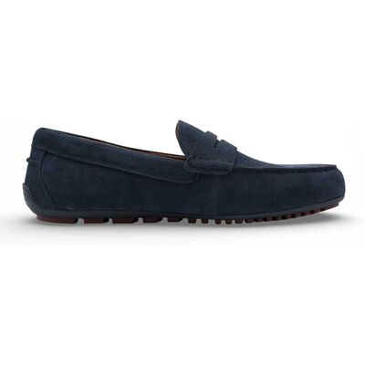 Tamaris Herren-Mokassins aus braunem Wildleder, Freizeitschuhe Blau EU45 Tamaris Herren-Mokassins aus braunem Wildleder, Freizeitschuhe Blau EU45