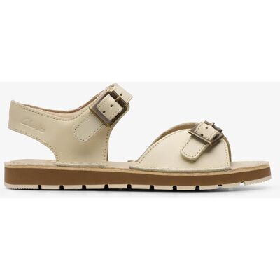 Clarks PlaysunReef K. Off White Lea Sandalen Weiß EU 24,5 / UK 7,5 Clarks PlaysunReef K. Off White Lea Sandalen Weiß EU 24,5 / UK 7,5