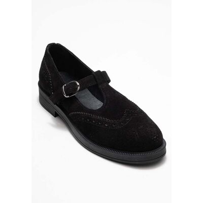 Forever & Always Janney Leder Riemen Loafer Schwarz EU 37 Forever & Always Janney Leder Riemen Loafer Schwarz EU 37
