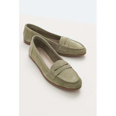Forever & Always Dorothy Leder Loafer Hellgrün US 39 Forever & Always Dorothy Leder Loafer Hellgrün US 39