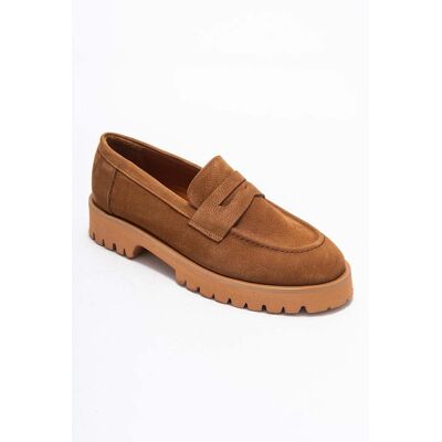 Forever & Always Vionel Leder Loafer Damen Braun EU 38 Forever & Always Vionel Leder Loafer Damen Braun EU 38