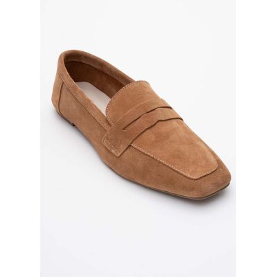 Forever & Always Morne Leder Loafer Damen Senf US 39 Forever & Always Morne Leder Loafer Damen Senf US 39