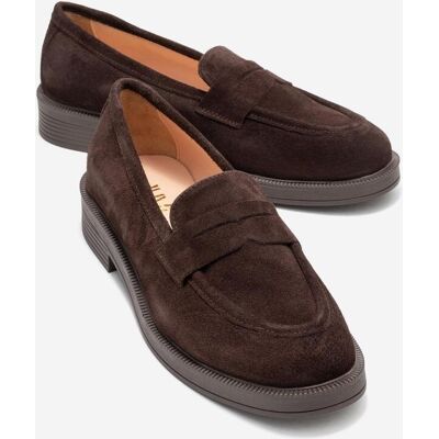 Forever & Always Bree Plateau Penny Leder Loafer Braun US 39 Forever & Always Bree Plateau Penny Leder Loafer Braun US 39
