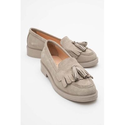 Forever & Always Milly Leder Quaste Loafer Beige EU 38 Forever & Always Milly Leder Quaste Loafer Beige EU 38