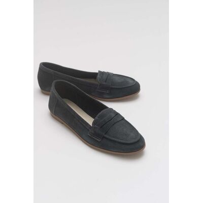 Forever & Always Dorothy Leder Loafer Holzkohle EU 37 Forever & Always Dorothy Leder Loafer Holzkohle EU 37