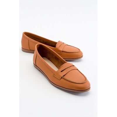 Forever & Always Dorothy Leder Loafer Orange EU 37 Forever & Always Dorothy Leder Loafer Orange EU 37