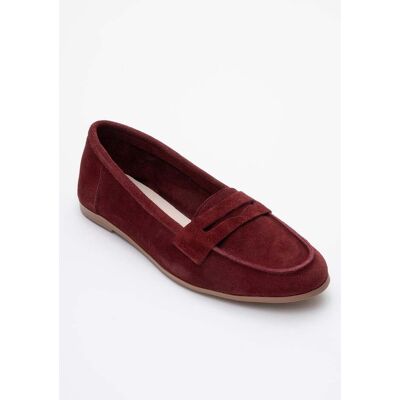 Forever & Always Dorothy Leder Loafer Burgund EU41 Forever & Always Dorothy Leder Loafer Burgund EU41
