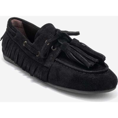 Forever & Always Fenora Leder Quaste Loafer Damen Schwarz EU 36 Forever & Always Fenora Leder Quaste Loafer Damen Schwarz EU 36
