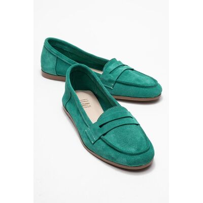 Forever & Always Dorothy Leder Loafer Smaragd EU 37 Forever & Always Dorothy Leder Loafer Smaragd EU 37