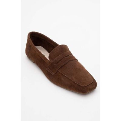 Forever & Always Morne Leder Loafer Damen Braun US 39 Forever & Always Morne Leder Loafer Damen Braun US 39