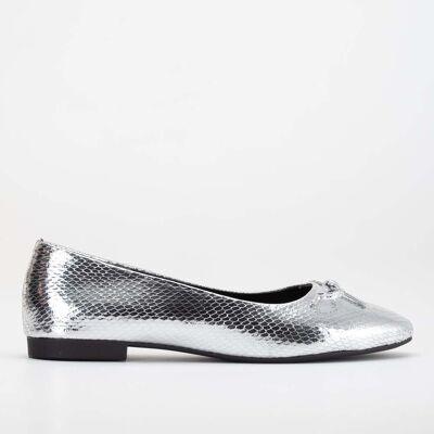 Prologue Amy Ballerinas Silber EU 38 Prologue Amy Ballerinas Silber EU 38