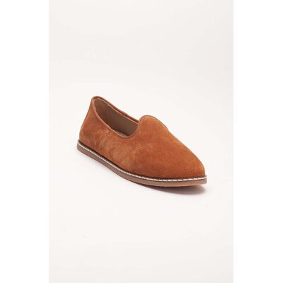 Forever & Always Istanbul Wildleder Leder Slip-On Flache Schuhe Damen Braun EU 37 Forever & Always Istanbul Wildleder Leder Slip-On Flache Schuhe Damen Braun EU 37