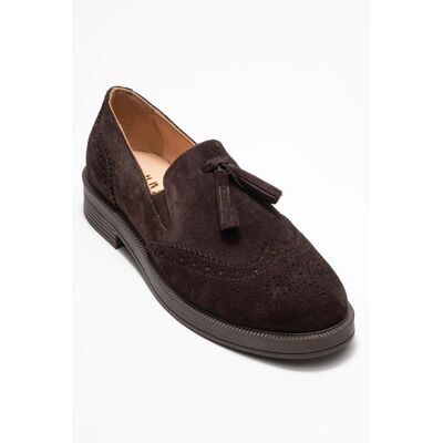 Forever & Always Alex Leder Quaste Loafer Braun EU 37 Forever & Always Alex Leder Quaste Loafer Braun EU 37